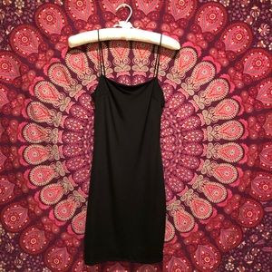 Black Strappy Dress